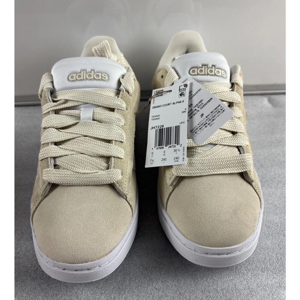 adidas Grand Court Alpha 00s Wonder White/White Women’s 7.5 US JH7228 - New